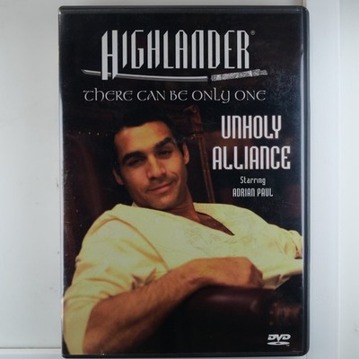 Highlander: Unholy Alliance DVD 2004 Adrian Paul Action Fantasy