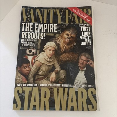 2015 JUNE VANITY FAIR MAGAZINE - STAR WARS - THE EMPIRE REBOOTS! - B 2428