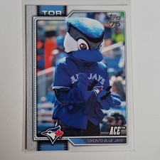 Topps 2026 Series 1 Mascots Toronto Blue Jays ACE #M-28 Insert Baseball Card
