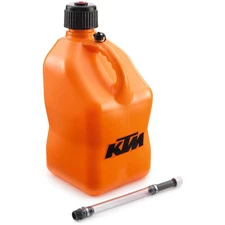 KTM PowerParts Utility Jug - Orange, 5 Gallon 78112973000