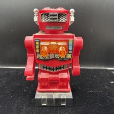 Vintage 1970's Bump n Go action Robot Not Tested.