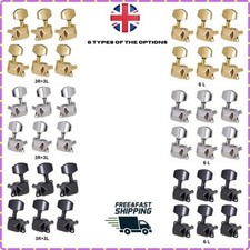 6x Guitar Tuning Pegs String Tuners Machine Heads Acoustic Electric Guitar Parts
