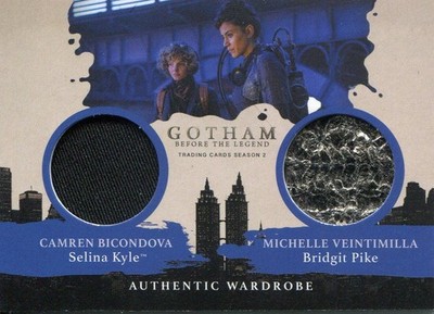 Gotham Season 2 Dual Wardrobe Card DM4 Selina Kyle & Bridgit Pike