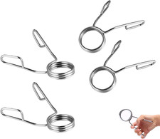 4 Pieces 2 Inch Dumbbell Spring Clips, Olympic Barbell Clamps Locking Collars...