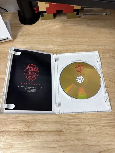 The Legend of Zelda 25th Anniversary Symphony CD with Booklet, Orchestra, Nice