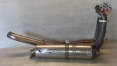 COLLECTEUR SILENCIEUX AKRAPOVIC SUZUKI 1300 HAYABUSA de 1999 à 2007 - réf : 136 - Photo 1/4