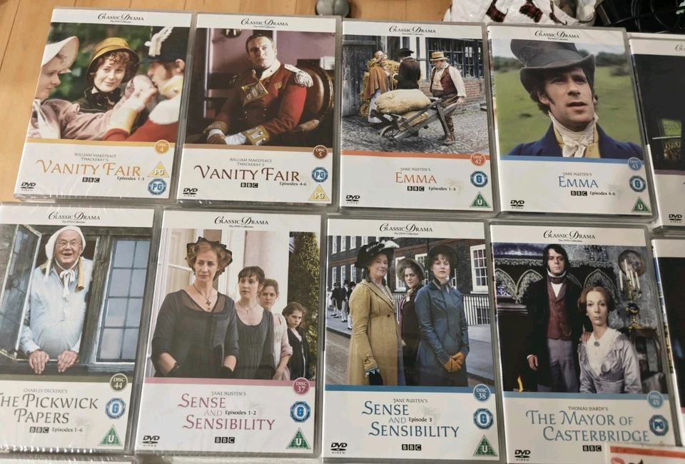 Classic Drama BBC DVD Collection Bundle x 33 ( 23 are still sealed) - Image 2 of 4