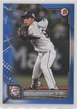 2022 Bowman NPB Nippon Professional Baseball Blue /199 Natsuo Takizawa #143 00cp