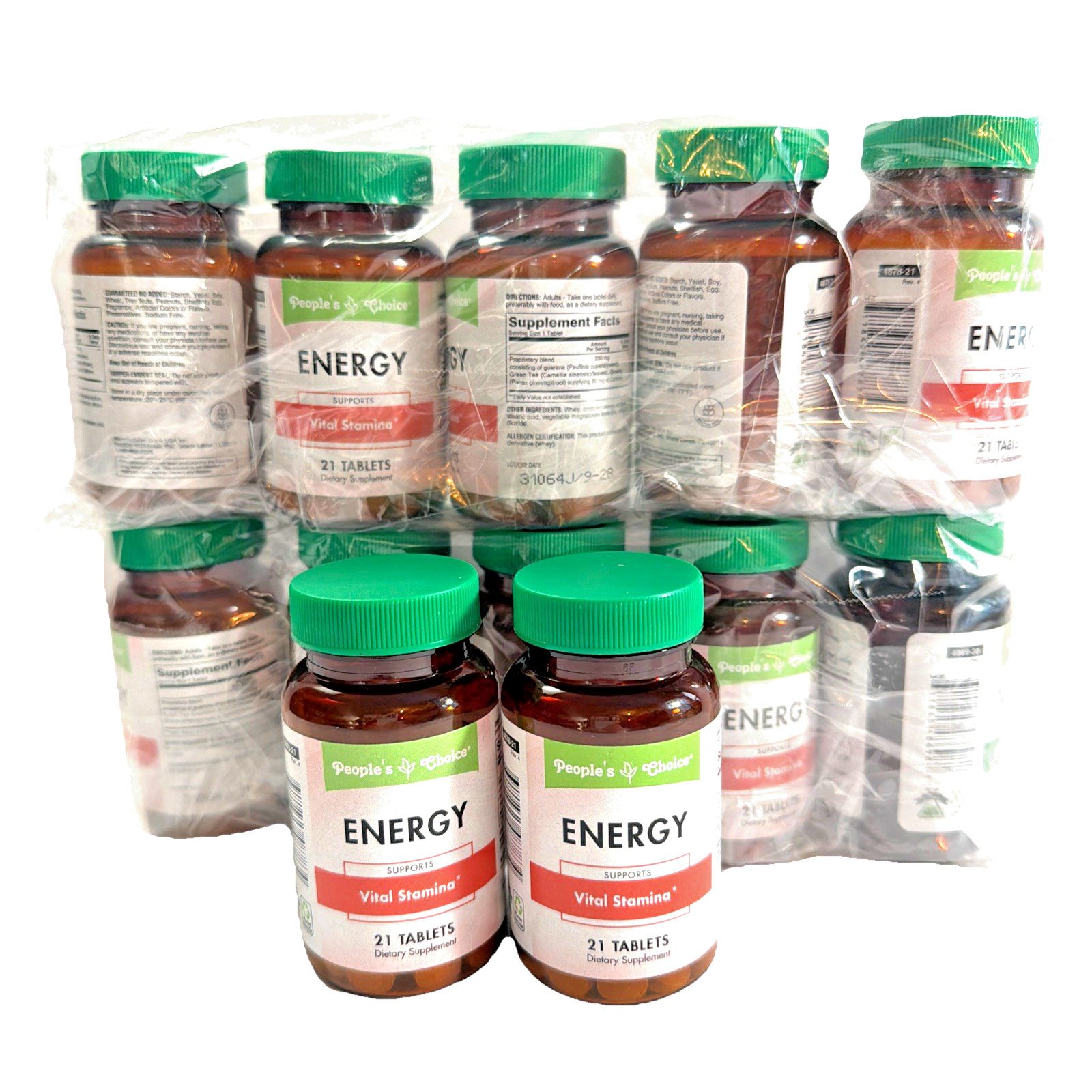 Ginseng Stamina 252 Capsules 12 Items