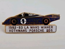 Vintage Rothmans Porsche 956 1982-1983 La Mans Winner Pin