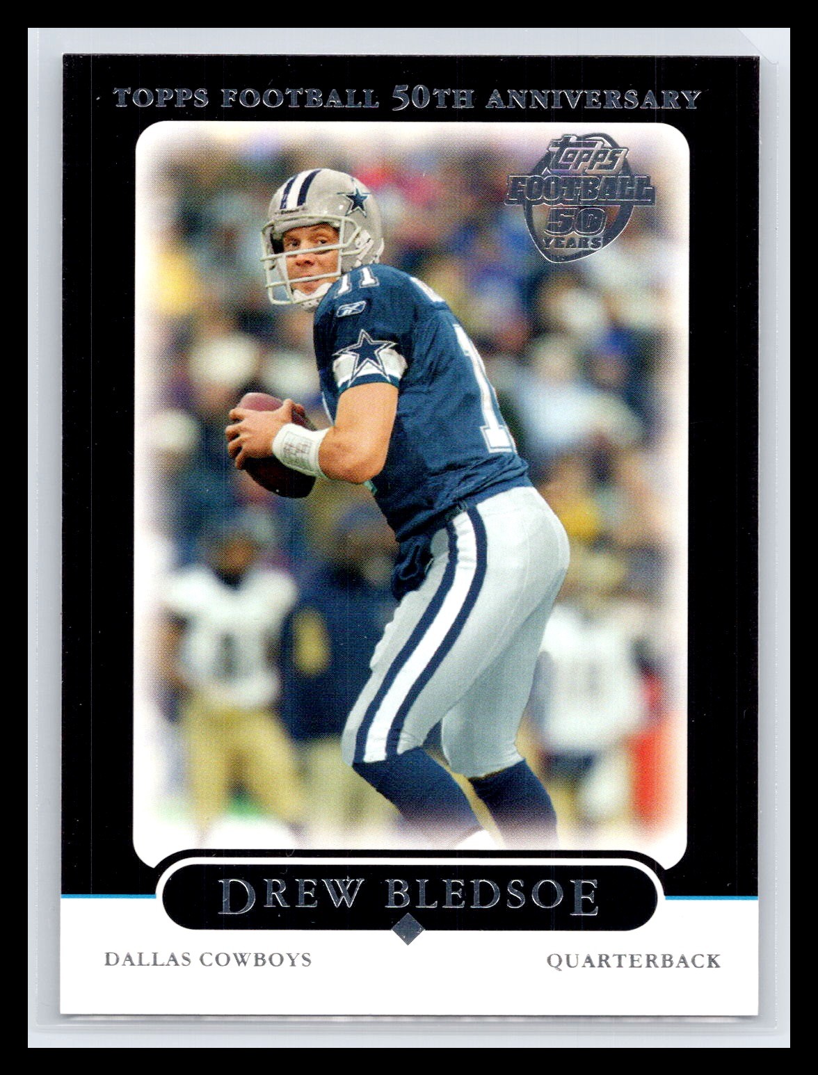 2005 Topps Football #262 Drew Bledsoe Black Dallas Cowboys