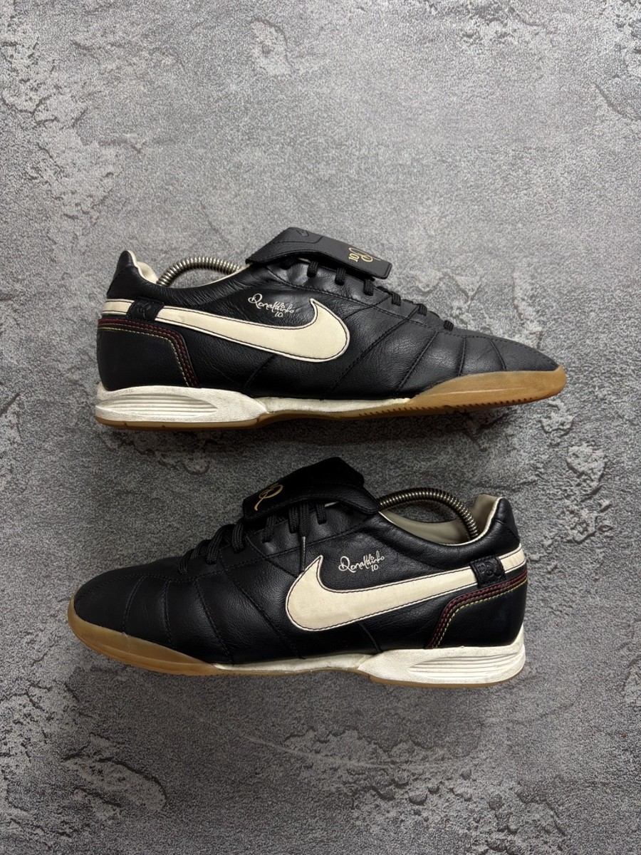 2006 Nike Tiempo Legend II R10 Ronaldinho Leather Football Shoes