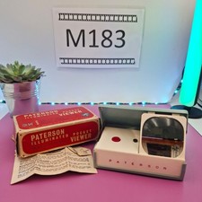 Paterson Illuminated Pocket Viewer. Vintage / Retro. Collectable. w/Box. refbm