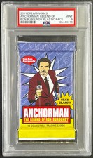 2011 Anchorman: The Legend Of Ron Burgundy Wax Pack PSA 9