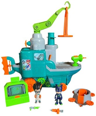 PJ Masks Romeo s Flying Factory. Save The Sky. Plus Extra Figures And Vehicle.