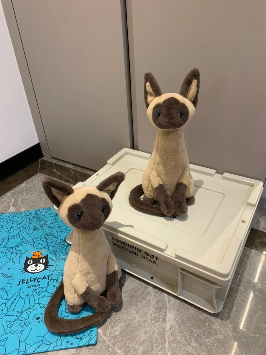 Jellycat IRIS SIAMESE CAT Soft Plush Toy NWT | eBay