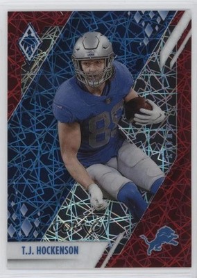 2021 Panini Phoenix Red Lazer 134/285 TJ Hockenson #38 1p2e