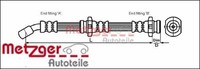 Metzger 4111973 Bremsschlauch Vorderachse Vorne FüR Nissan