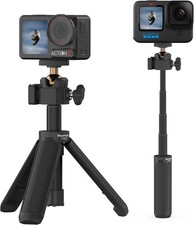 Tripod Mini Selfie Stick for Gopro Hero 13/12/DJI Osmo Action 6 5/insta360 X5 X4