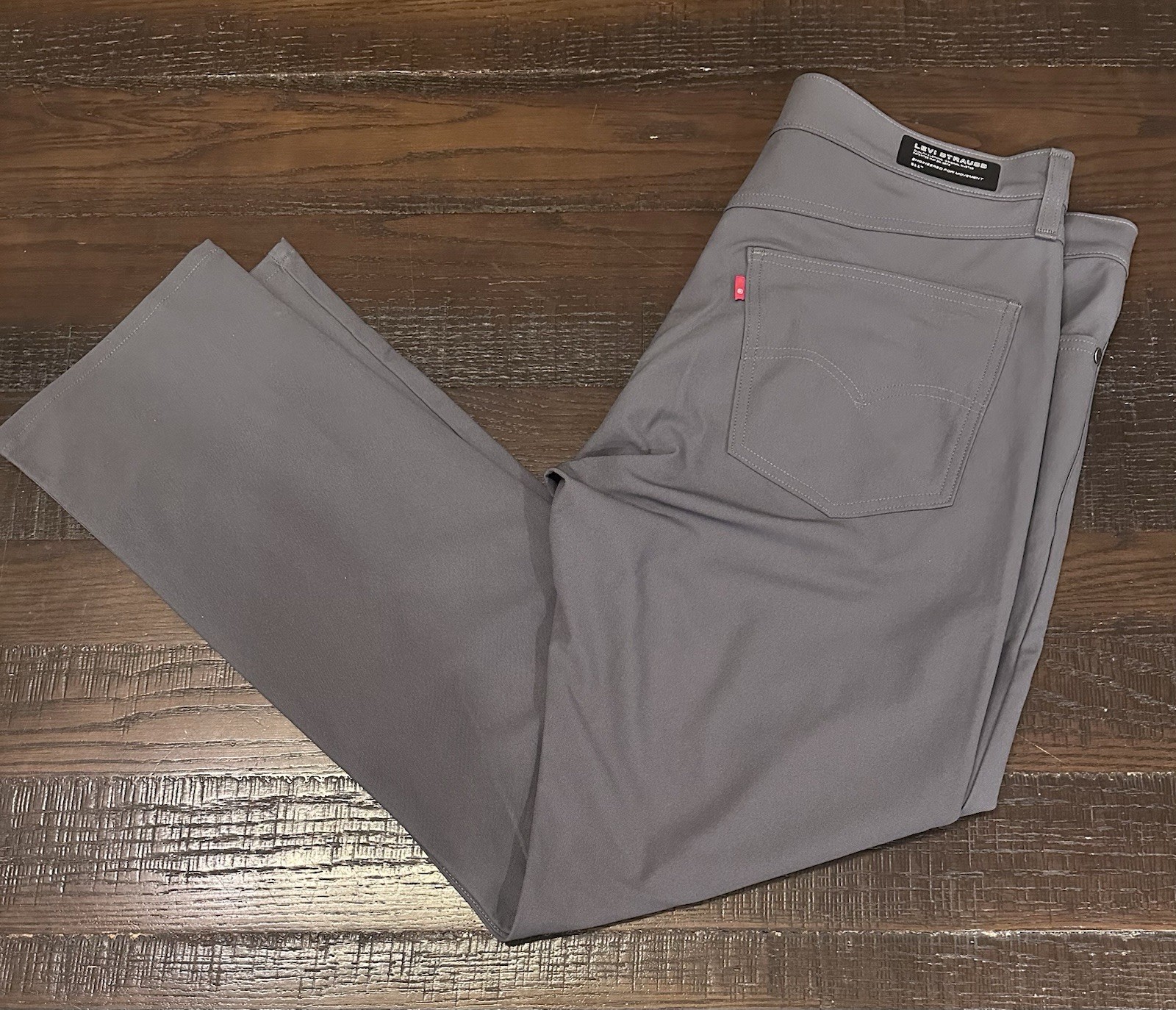 Levis Slim Tech Gray Performance Stretch / Commut… - image 1