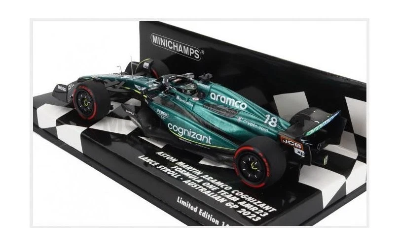 MINICHAMPS 417230318 ASTON MARTIN - F1 AMR23 TEAM ARAMCO COGNIZANT N 18 AUSTRALI - Immagine 2 di 2