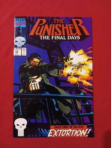 Punisher #53 Vol. 2 October 1991 Marvel Comic Book VTG