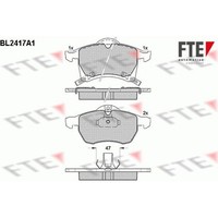FTE 9010724 Bremsbelagsatz FüR Opel Astra Zafira T98 F70