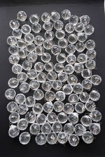 FENG SHUI Lot of 100 CRYSTAL SPHERE 1.25" Sun Catcher Prism Ball with Hooks