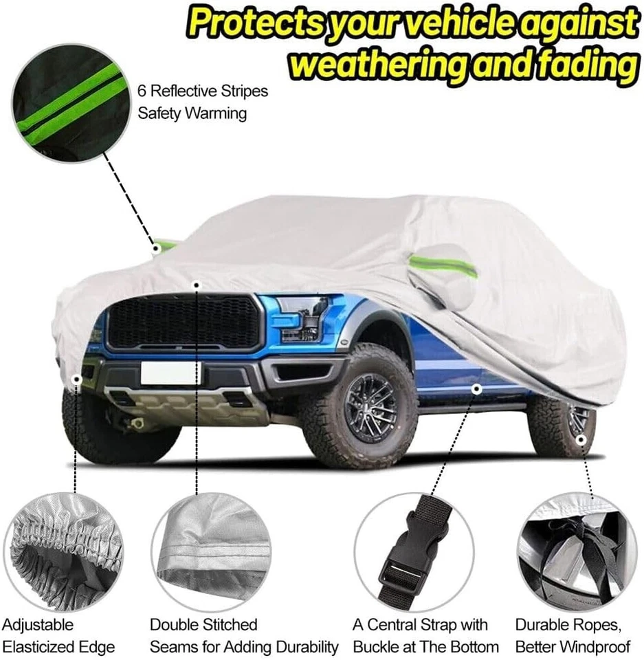 Cubierta completa de coche para RAM 3500 2019-2025 - ajuste personalizado Foto 4 de 4