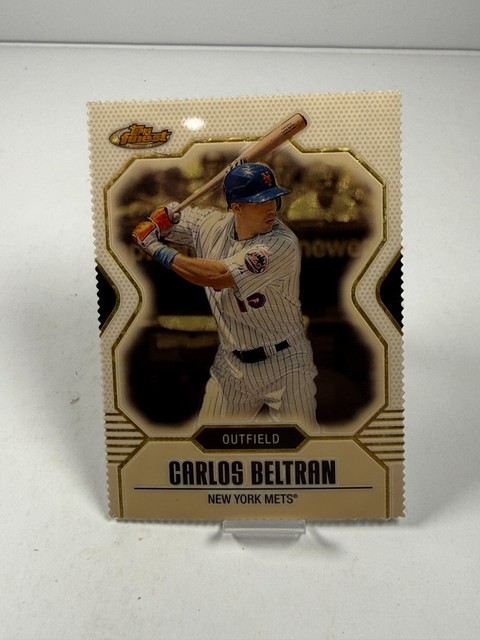 2007 Topps Finest - Carlos Beltran Superfractor #10 - 1/1