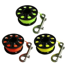 Scuba Diving Spool Finger Reel with Hook Scuba Diving Wreck  Cave Dive Reel