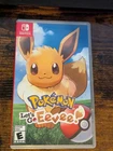 Pokemon Lets Go Eevee Nintendo Switch Game with Case CIB