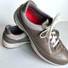 New Balance 980 WW980GR Premium Leather Womens Walking Shoe Size 8.5