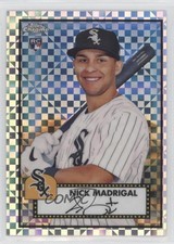 2021 Topps Chrome Platinum Anniversary X-Fractor Nick Madrigal #20 6u5