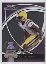 2021 Alumination NIL Collegiate Edition Alpha Purple 47/85 Eli Ricks 0i21