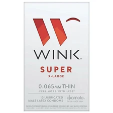 Okamoto Wink XL Super Size Condoms | 10-Pack