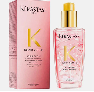Kerastase Elixir Ultime L'Huile Rose Oil Imperial 100ml /3.4oz  New With Box