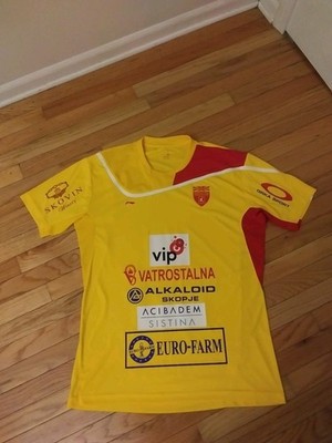 North Macedonia National Handball Team Li-Ning Match Style Jersey Men's Size 4XL