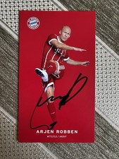 Arjen Robben FC Bayern München Autogrammkarte original