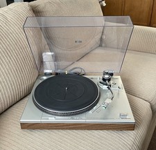 Sanyo TP 1012 Direct Drive Turntable Record Player TESTED *READ AS IS *SEE VIDEO