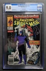 Amazing Spider-Man #320 CGC 9.0 Newsstand Variant White Pages 1989 McFarlane