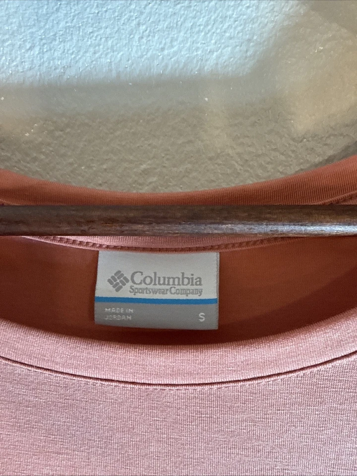 Vestido Columbia sin mangas midi coral para mujer talla pequeña coral Foto 2 de 4