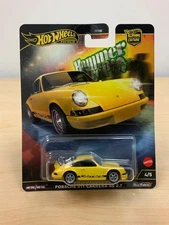 2025 Hot Wheels Premium “Hammer Drop” Porsche 911 Carrera RS 2.7 w/ Real Riders