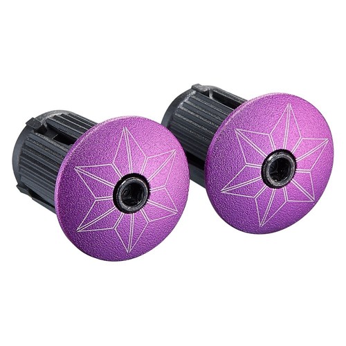 SUPACAZ Super Sticky Kush 2.5mm Bicycle Handlebar Tape - Splat White Neon Purple - Picture 4 of 7