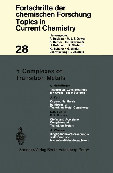 Kendall N. Houk (U. A.) | ¿ Complexes Of Transition Metals | Taschenbuch-image