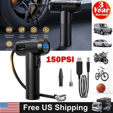 150 PSI Digital Display Tire Inflator Car Air Pump Compressor Portable Auto 12V