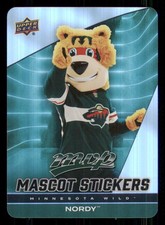 2025-26 Upper Deck MVP Mascot Stickers #MS13 Nordy