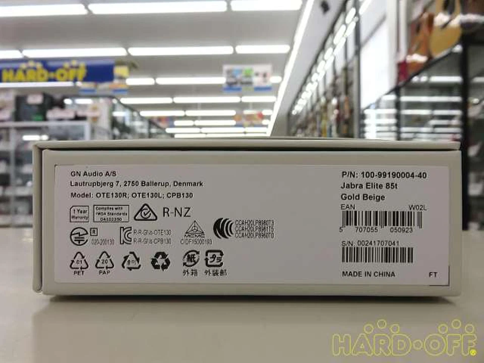 Fones de ouvido sem fio Jabra Elite 85t cancelamento ativo de ruído usados - Imagem 3 de 4