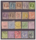 Queensland QV 1860-1899 x 20 stamps Used