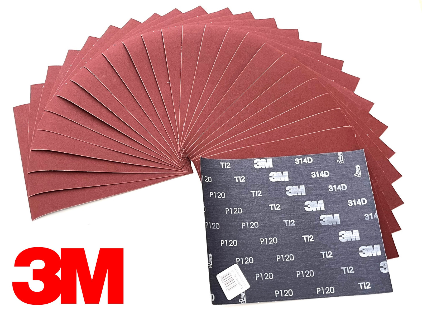 3M Schleifschwämme 5 Stück - Verschiedene Körnungen Für Nass- & Trockenschliff